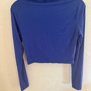 SHEIN Royal Blue Long Sleeve Top